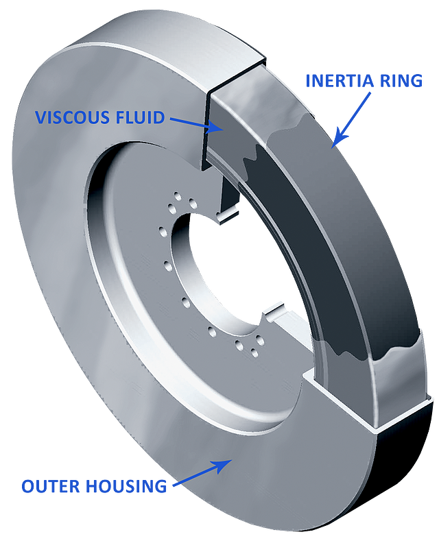 heavy-duty-viscous-engine-damper