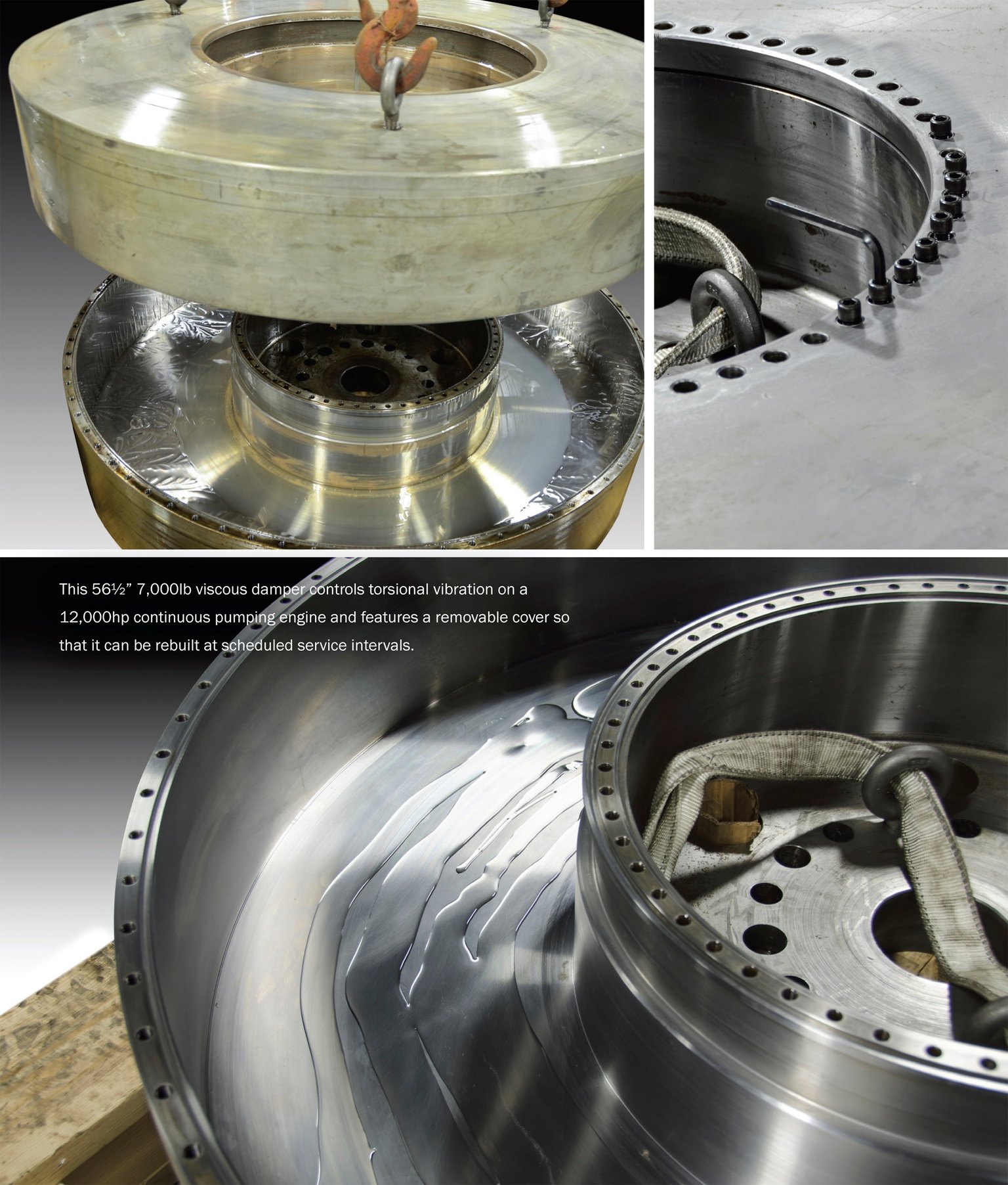 Heavy Duty Engine Damper Replacement & Remanufacturing Options